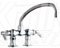 Chicago 772-L9ABCP Hot and Cold Water Sink Faucet