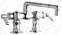 Chicago 772-XKABCP Hot and Cold Water Sink Faucet