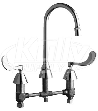 Chicago 786-E29XKABCP E-Cast Concealed Kitchen Sink Faucet