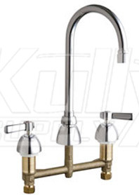 Chicago 786-E3-369VPAABCP Concealed Hot and Cold Water Sink Faucet