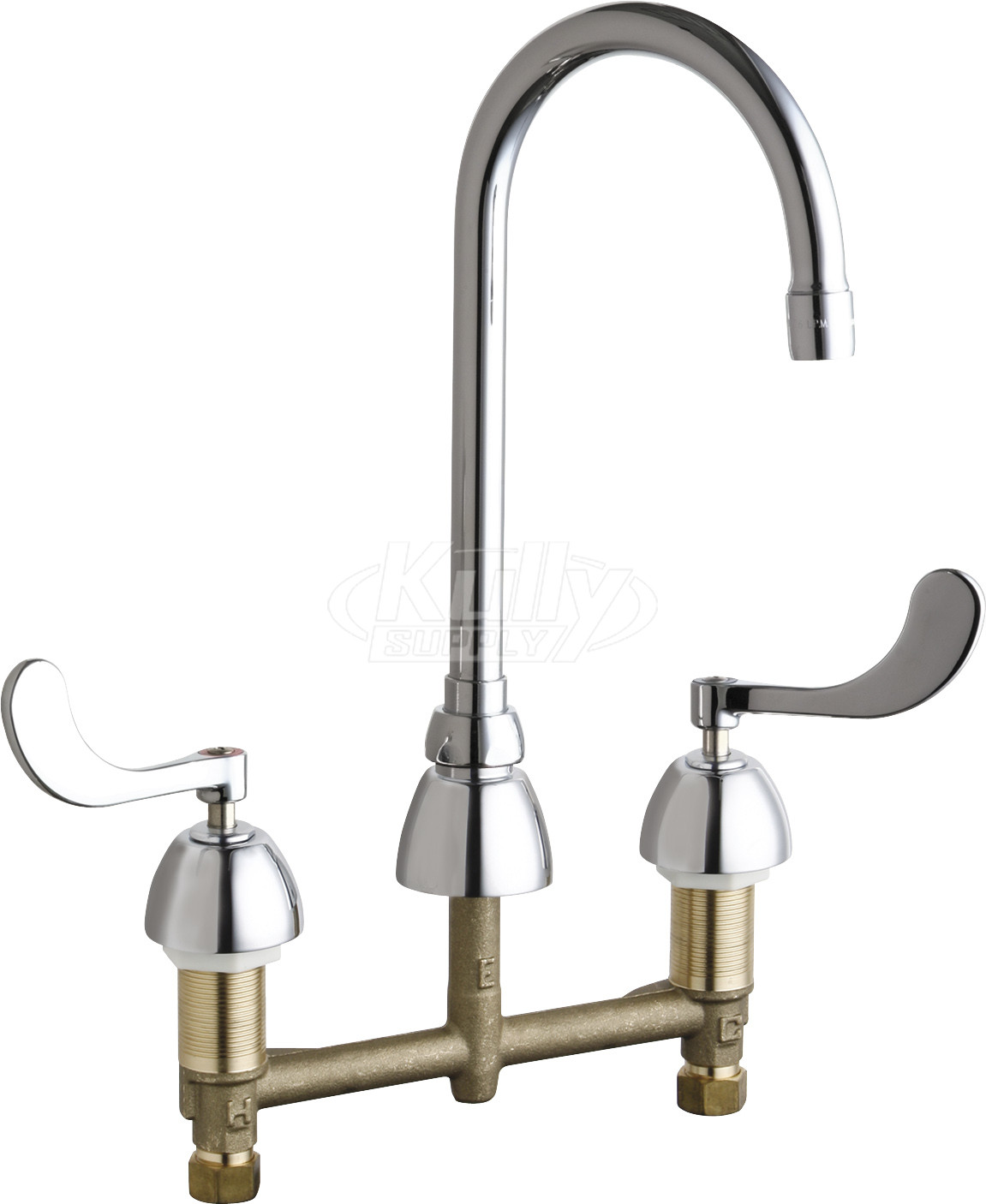 Chicago 786-E35ABCP Concealed Hot and Cold Water Sink Faucet