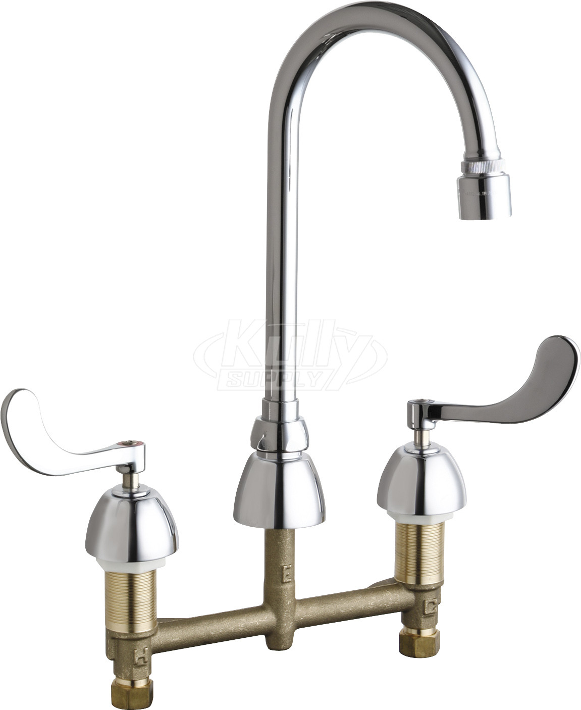 Chicago 786-E36VPABCP Concealed Hot and Cold Water Sink Faucet