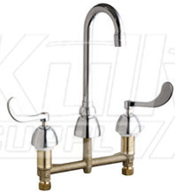 Chicago 786-GN1AE3XKAB Concealed Hot and Cold Water Sink Faucet