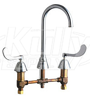 Chicago 786-GN2AFCABCP E-Cast Concealed Kitchen Sink Faucet