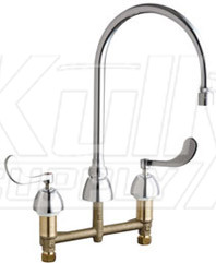 Chicago 786-GN8AE29VPABCP Concealed Hot and Cold Water Sink Faucet