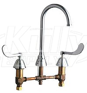 Chicago 786-GN8FCABCP E-Cast Concealed Kitchen Sink Faucet