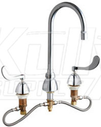 Chicago 786-HGN2AE29-317AB Concealed Hot and Cold Water Sink Faucet