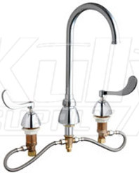 Chicago 786-HGN2FC-317AB Concealed Hot and Cold Water Sink Faucet