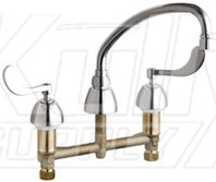 Chicago 786-LR9E35V317AB Concealed Hot and Cold Water Sink Faucet