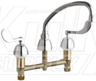 Chicago 786-LR9E3V317AB Concealed Hot and Cold Water Sink Faucet