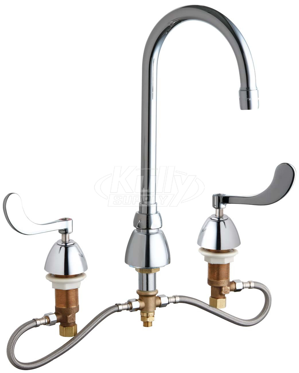 Chicago 786-HZGN2AE3-317ABCP Concealed Sink Faucet