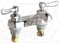 Chicago 802-244ABCP Hot and Cold Water Sink Faucet