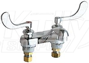 Chicago 802-VE2805-317ABCP E-Cast Lavatory Faucet