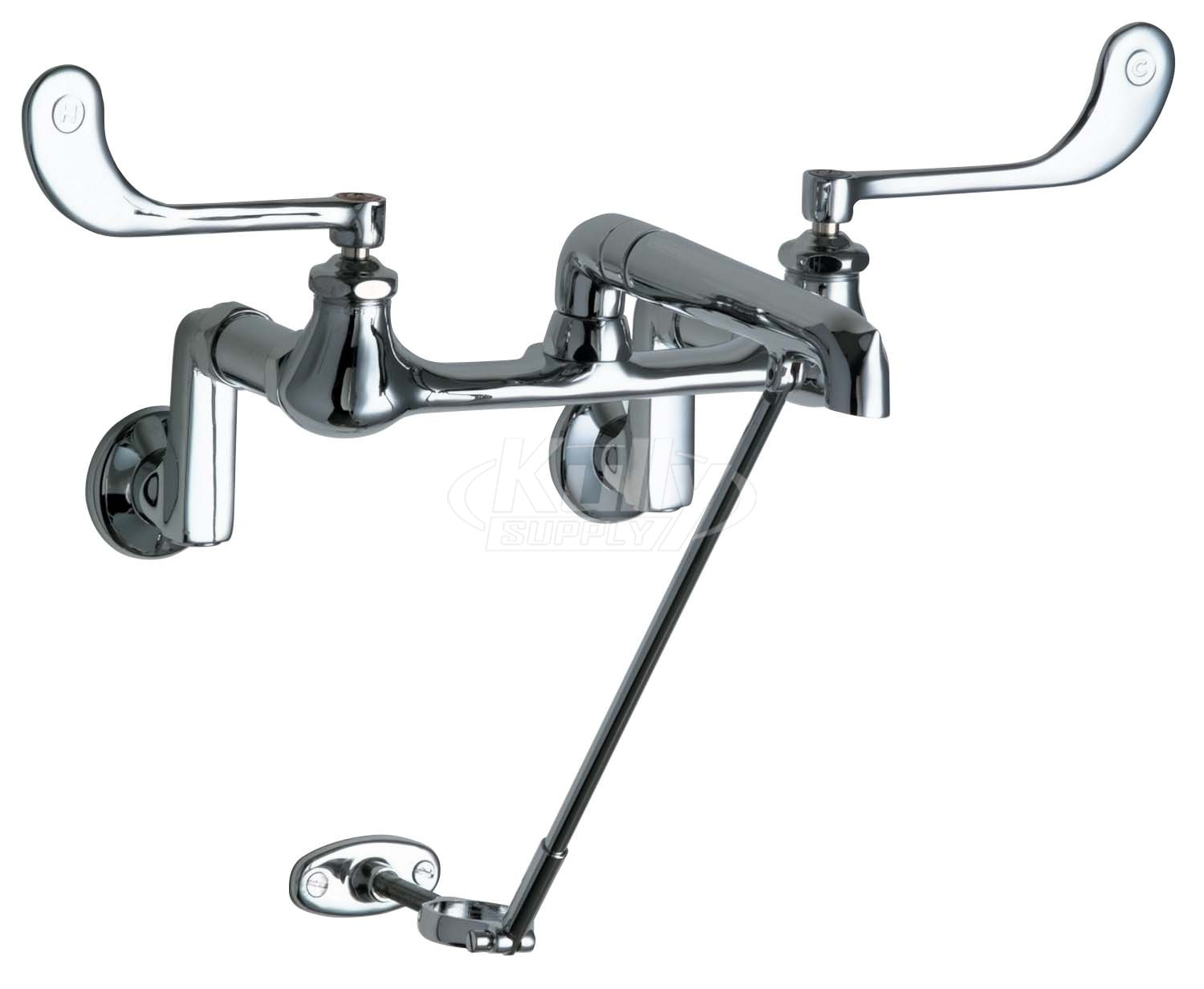 Chicago 814-CP Wall Mount Faucet