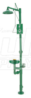 Haws 8336 AXION MSR Combination Drench Shower & Eye/Face Wash