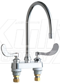 Chicago 895-317GN8AE29VAB Hot and Cold Water Sink Faucet