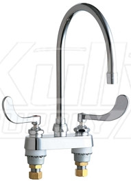 Chicago 895-317GN8AE3ABCP E-Cast Sink Faucet