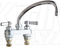 Chicago 895-L9ABCP Hot and Cold Water Sink Faucet