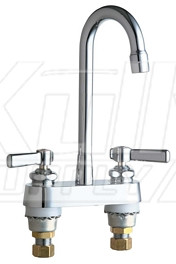 Chicago 895-RGD1XKABCP Hot and Cold Water Sink Faucet