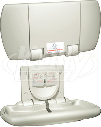 ASI 9012 Surface Mounted Baby Changing Station