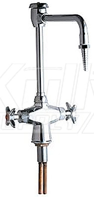 Chicago 930-GN8BVBE7CP Combo Hot & Cold Water Faucet