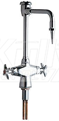 Chicago 930-XKCP Combo Hot & Cold Water Faucet