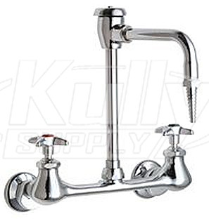 Chicago 943-WSLCP Combo Hot & Cold Water Faucet