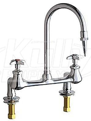 Chicago 946-CP Combo Hot & Cold Water Faucet