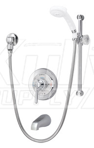 Symmons 96-400-B30-L-V Temptrol Tub/Hand Shower Unit  (Discontinued)