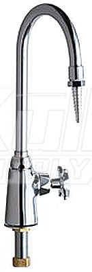 Chicago 969-CTF Deck Mounted Distilled Water Faucet