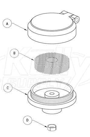 Guardian FS Spray Head Assembly Parts Breakdown