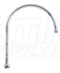 Chicago GN10ASWGJKABCP 10" Gooseneck Swing Spout 