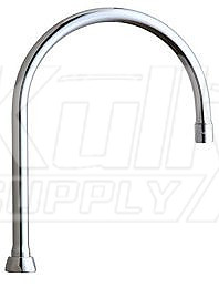 Chicago GN8AE3JKCP Gooseneck Spout Chrome (Discontinued)