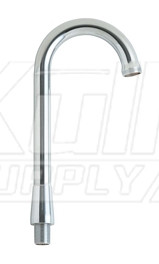 Chicago GNRGD1JKABCP 3-1/2" Rigid Gooseneck Spout 