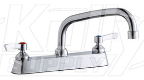 Elkay LK810AT08L2 8" Centerset Deck Mount Faucet