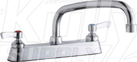 Elkay LK810AT10L2 8" Centerset Deck Mount Faucet