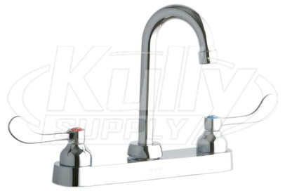 Elkay LK810GN04T4 8" Centerset Deck Mount Faucet