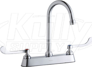 Elkay LK810GN05T6 8" Centerset Deck Mount Faucet