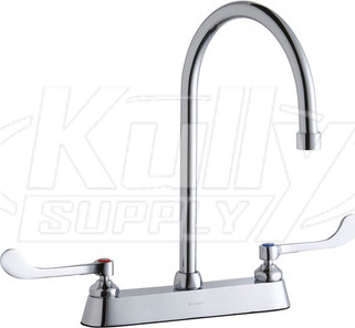 Elkay LK810GN08T6 8" Centerset Deck Mount Faucet