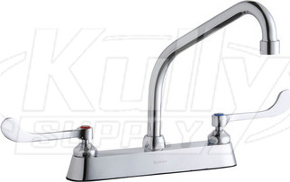 Elkay LK810HA08T6 8" Centerset Deck Mount Faucet