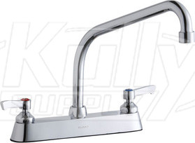 Elkay LK810HA10L2 8" Centerset Deck Mount Faucet