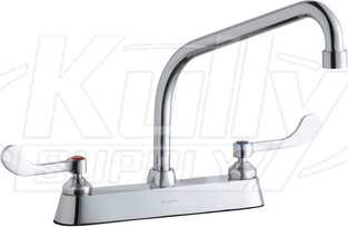 Elkay LK810HA10T4 8" Centerset Deck Mount Faucet