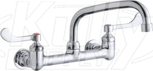 Elkay LK940AT08T4H 8" Centerset Wall Faucet