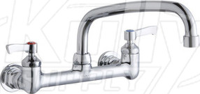 Elkay LK940AT10L2H 8" Centerset Wall Faucet