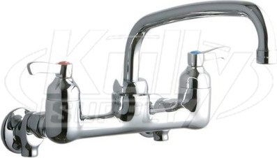 Elkay LK940AT10L2S 8" Centerset Wall Faucet