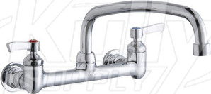 Elkay LK940AT12L2H 8" Centerset Wall Faucet