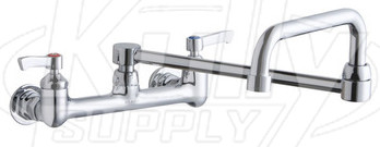 Elkay LK940DS20L2H 8" Centerset Wall Faucet