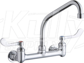 Elkay LK940HA08T4H 8" Centerset Wall Faucet