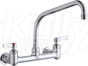 Elkay LK940HA10L2H 8" Centerset Wall Faucet