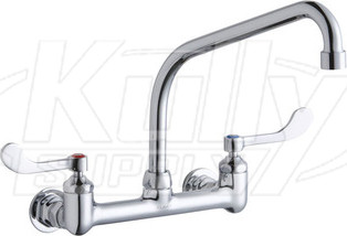 Elkay LK940HA10T4H 8" Centerset Wall Faucet